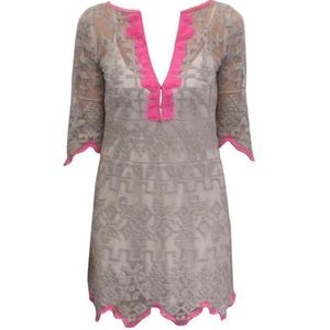 YOANA BARASCHI Mediterranean Cross Stitch Tunic